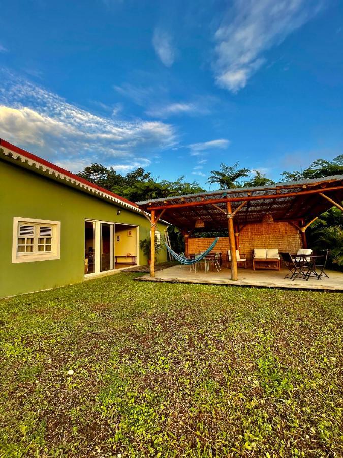 Chambre Et Sdb Privative Ylang Ylang Vue Mont Pelee Dans Maison Partagee Le Morne-Rouge Екстер'єр фото